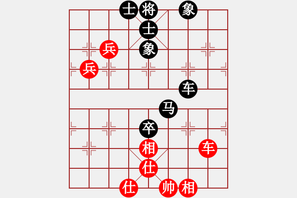 象棋棋譜圖片：17局 A02- 邊馬局-BugChess Plus 19-07-08 x64(18層) (先和) - 步數(shù)：100 