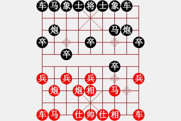 象棋棋譜圖片：2022.10.10.5JJ五分鐘后勝 - 步數(shù)：10 