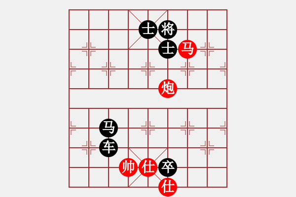 象棋棋谱图片：车马炮类(58) - 步数：5 