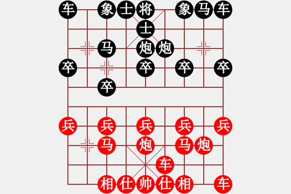 象棋棋譜圖片：橫才俊儒[紅] -VS- 獨孤求敗[黑] - 步數(shù)：10 