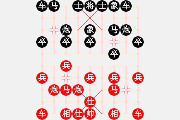 象棋棋譜圖片：蒼天有眼(8星)-負(fù)-鳳臺史哲(2星) - 步數(shù)：10 