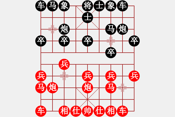 象棋棋譜圖片：飛天盾地(人王)-和-去棋中論壇(日帥) - 步數(shù)：10 