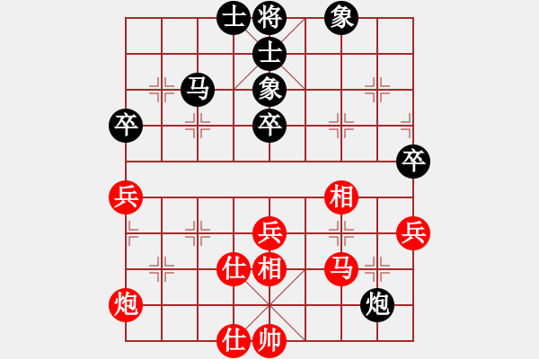 象棋棋譜圖片：好運氣(6段)-和-小販分隊(5段) - 步數(shù)：60 