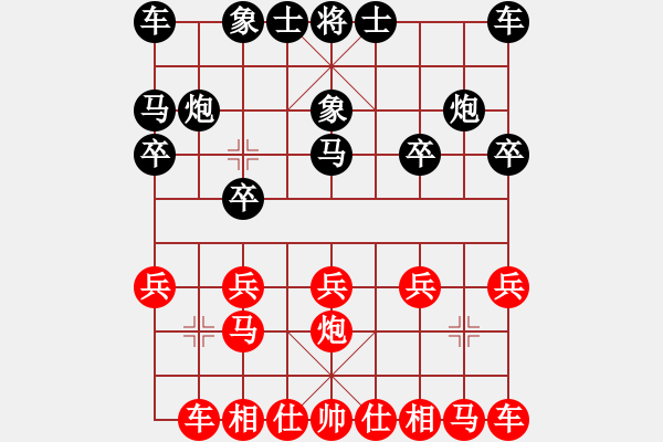 象棋棋譜圖片：chaphotai(9段)-和-杭州千島湖(9段) - 步數(shù)：10 