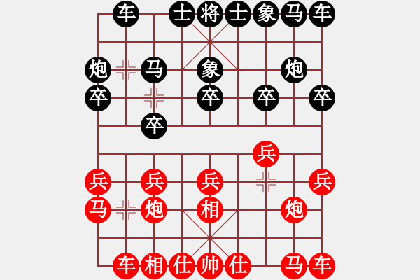 象棋棋譜圖片：住房城鄉(xiāng)建設(shè) 于健 負(fù) 富貴人家裝修 禹江 - 步數(shù)：10 