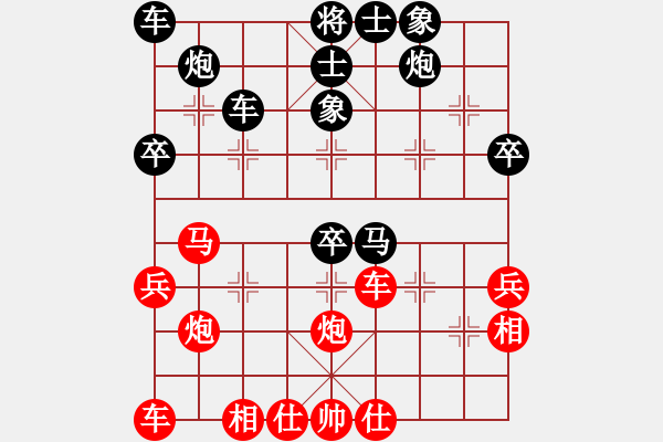 象棋棋譜圖片：太極張三豐(風(fēng)魔)-和-雙核弱貓貓(9星) - 步數(shù)：40 