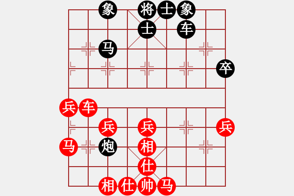 象棋棋譜圖片：2414局 A06-兵底炮局-旋風(fēng)引擎23層(2854) 先勝 賈詡(1900) - 步數(shù)：40 