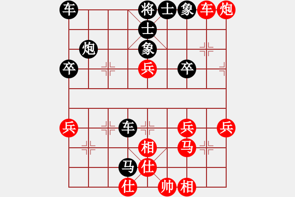 象棋棋譜圖片：ok聰明的傻瓜ok[1039611107] -VS- ㊣傲氣小飛[154260766] - 步數(shù)：44 