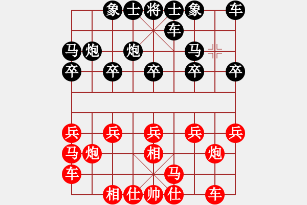 象棋棋譜圖片：Phi tuong 2 - Hien Phao truu xa - 步數(shù)：10 