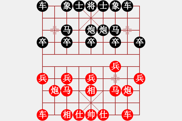 象棋棋譜圖片：輸了就蛋疼(9段)-負(fù)-我真的很臭(日帥) - 步數(shù)：10 