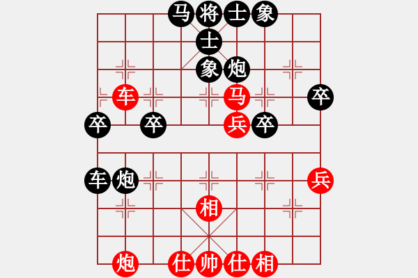 象棋棋譜圖片：爛頭卒(8級)-負(fù)-滄海一聲笑(初級) - 步數(shù)：40 