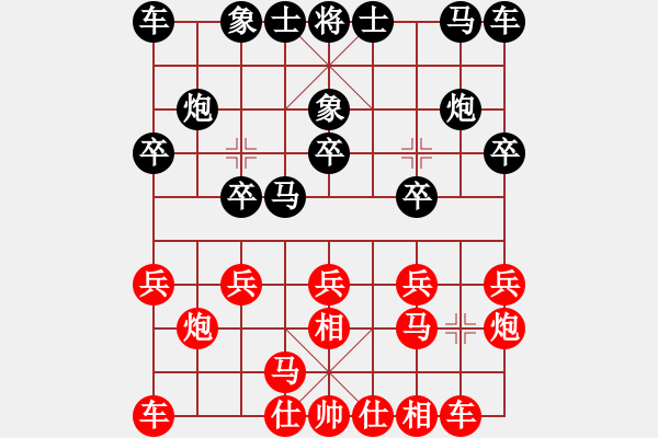 象棋棋譜圖片：wflhp(8星)-和-lsngjkdsgh(8星) - 步數(shù)：10 