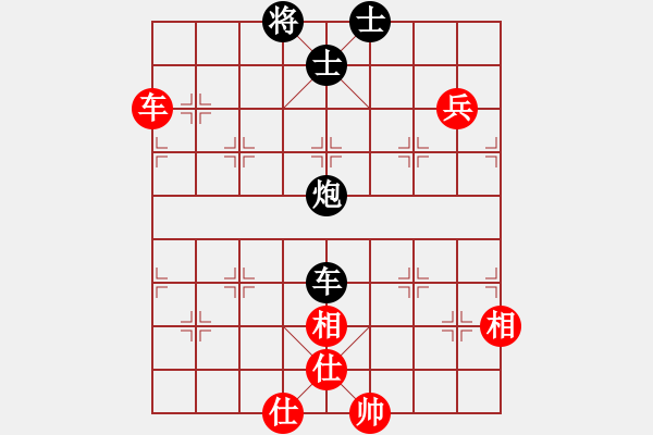 象棋棋谱图片：红红红(1段)-和-joidtf(2段) - 步数：130 