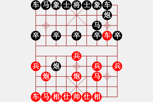 象棋棋譜圖片：abc v xyz - 步數(shù)：10 