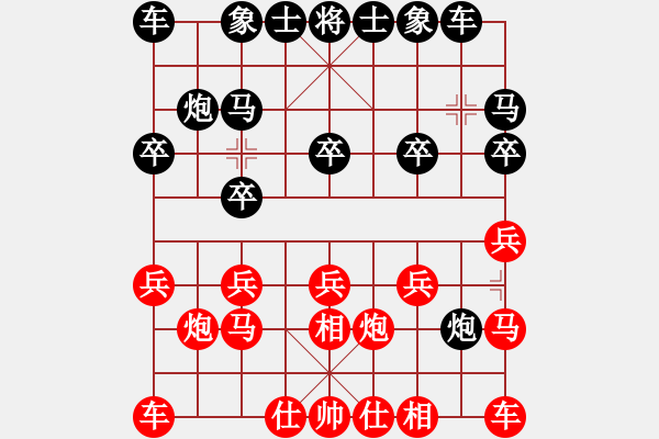 象棋棋譜圖片：紅勝_中國象棋-雷電模擬器_BUGCHESS_AVX2_65步_20231213223840041.xqf - 步數(shù)：10 