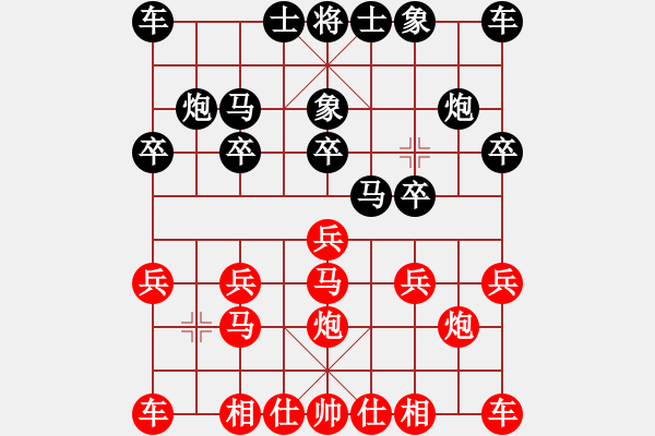 象棋棋譜圖片：第一局 林奕仙(先勝) 王浩然 - 步數(shù)：10 