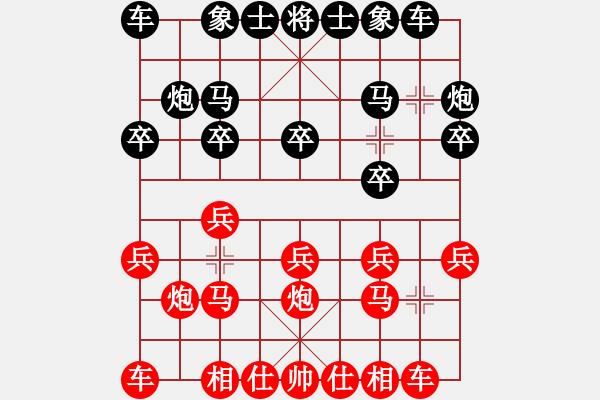 象棋棋譜圖片：不老傳說(shuō)(7段)-勝-火鍋(8段) - 步數(shù)：10 