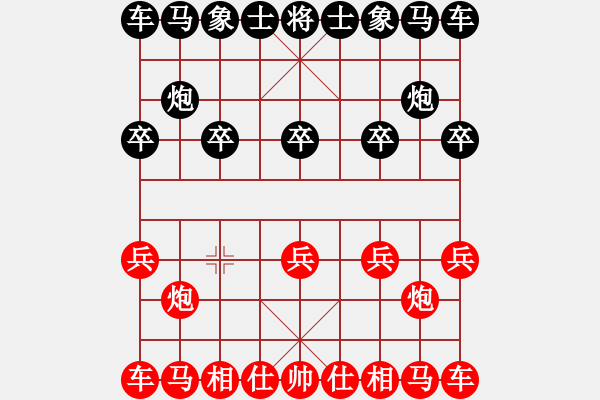 象棋棋譜圖片：李晨怡先負(fù)王一明 - 步數(shù)：1 