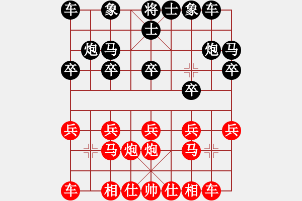 象棋棋譜圖片：2006年弈天外圍賽第一輪：追月無(wú)劍(5r)-勝-寧夏商建豹(5r) - 步數(shù)：10 