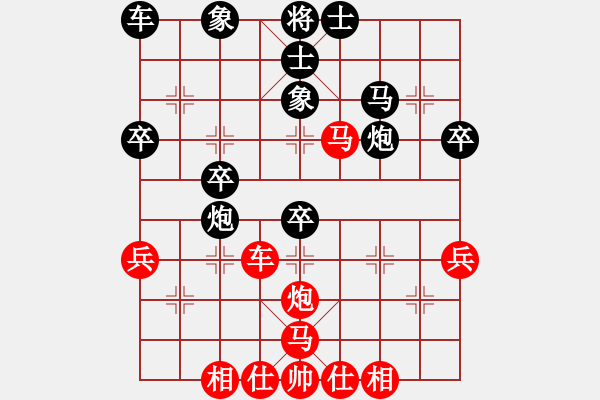 象棋棋譜圖片：噢麥格達(dá)(9段)-勝-魔鬼棋手(9段) - 步數(shù)：40 