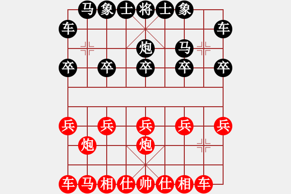 象棋棋譜圖片：704局 B06- 中炮對龜背炮-小蟲引擎23層(2677) 先勝 陸遜(2150) - 步數(shù)：10 