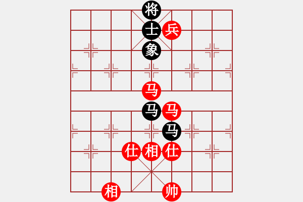 象棋棋譜圖片：兇猛(月將)-和-炫鋒鷹(月將) - 步數(shù)：160 