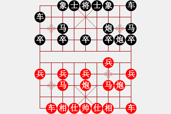 象棋棋谱图片：柳大华(2段)-胜-faneric(1段) - 步数：10 