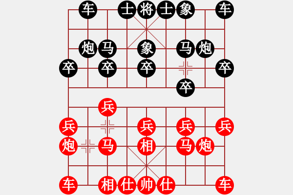 象棋棋譜圖片：廣東區(qū)文元V[五分鐘包干]S江西曾建明 - 步數(shù)：10 