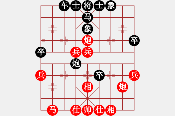 象棋棋譜圖片：楊俊誠（業(yè)9-1）先勝雨過天晴（業(yè)9-1） - 步數(shù)：50 