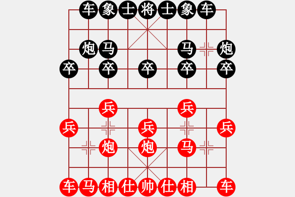 象棋棋譜圖片：‖棋家軍‖[474177218] -VS- 上衫[657486190]業(yè)余五級 - 步數(shù)：10 