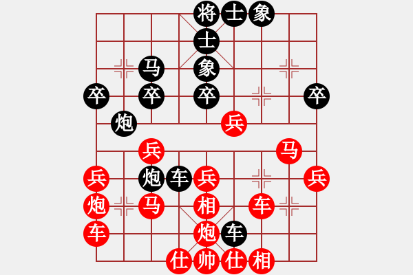 象棋棋譜圖片：東北棋手先負(fù)宗正 自創(chuàng)屏風(fēng)馬棄馬局 - 步數(shù)：33 