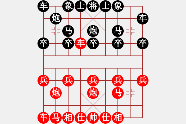 象棋棋譜圖片：20131225 0524 東萍象棋網(wǎng)[88081492] - 戰(zhàn)神[-].che - 步數(shù)：10 