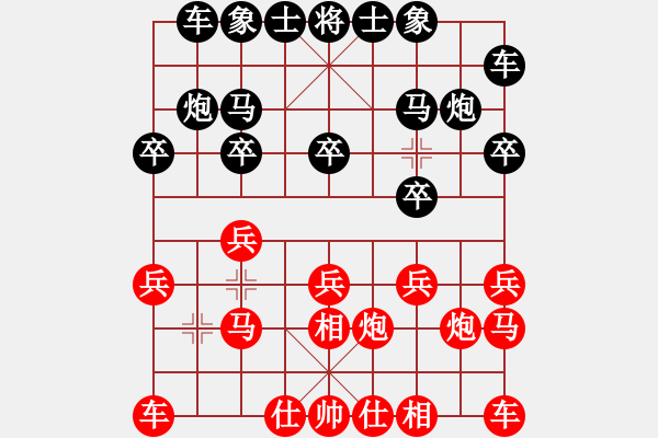 象棋棋譜圖片：badibeili(8級(jí))-勝-bbboy002(初級(jí)) - 步數(shù)：10 