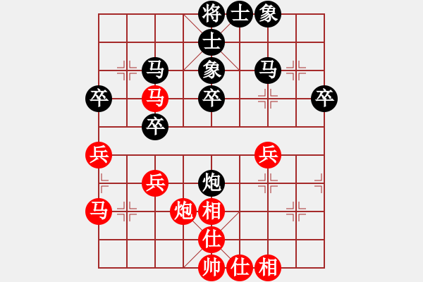 象棋棋譜圖片：『兄弟』競(jìng)技06＃ 負(fù) 新手學(xué)校比賽六號(hào) - 步數(shù)：40 