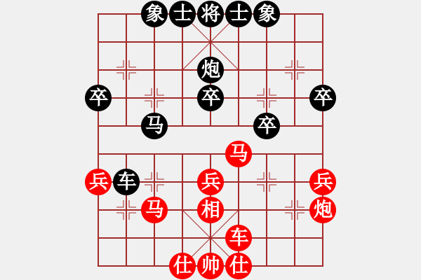 象棋棋譜圖片：夏夜的眼淚(4f)-負(fù)-阿睿(5f) - 步數(shù)：40 