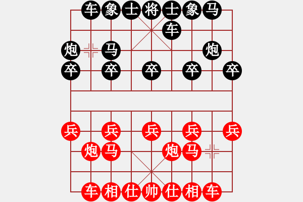 象棋棋譜圖片：第五輪 長(zhǎng)安張松武先勝灞橋?qū)O琪 - 步數(shù)：10 