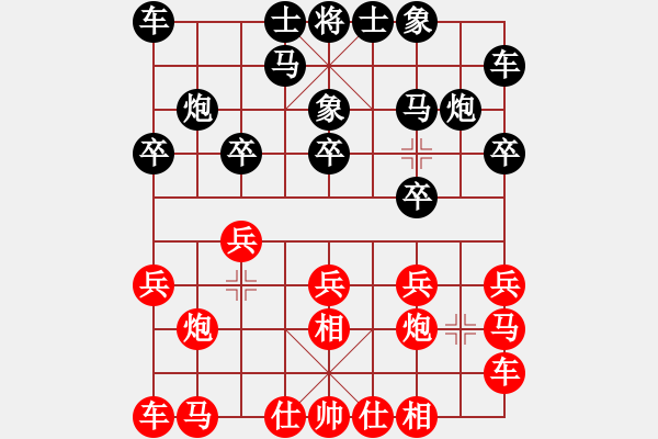 象棋棋譜圖片：2874局 A11-順相局-旋風九專(新手) 紅先負 旋風引擎23層 - 步數(shù)：10 