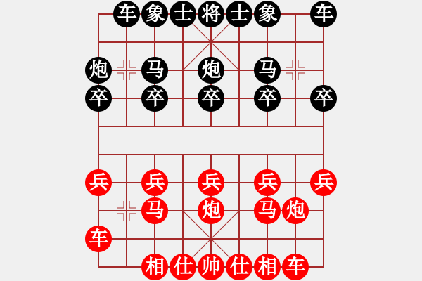 象棋棋譜圖片：綏中 郝春良 勝 綏中 孫守平 - 步數(shù)：10 