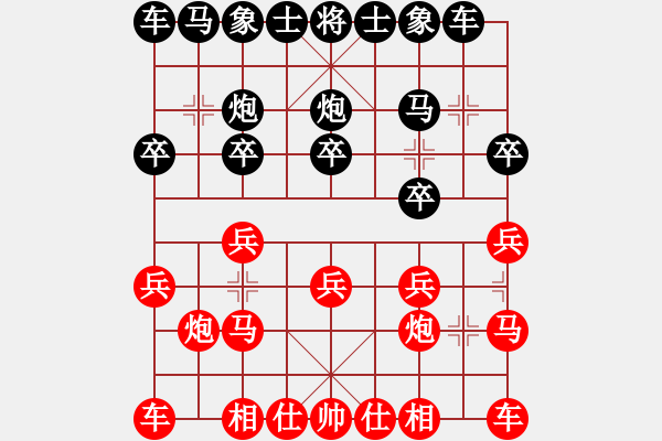 象棋棋譜圖片：bailaing(5段)-負(fù)-大兵小小兵(7段) - 步數(shù)：10 