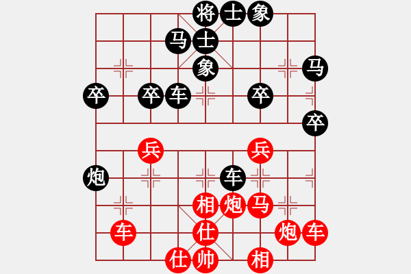 象棋棋譜圖片：景德鎮(zhèn) 劉昱 和 景德鎮(zhèn) 余海平 - 步數(shù)：40 