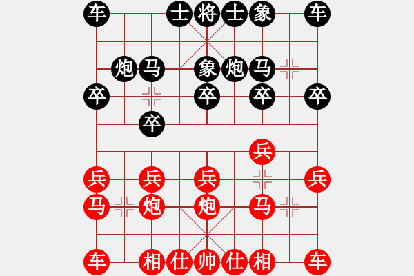 象棋棋譜圖片：王老網(wǎng)絡(luò)征戰(zhàn)記：梁山好漢天王賽  王老（先和）梁山天魁星 - 步數(shù)：10 