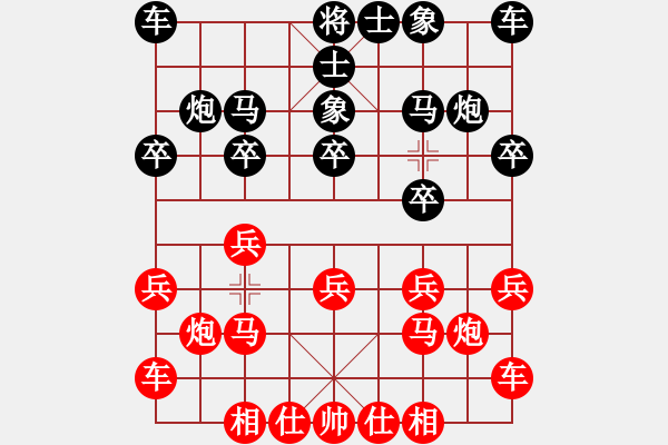 象棋棋譜圖片：象棋微學(xué)堂 先和 市冠 - 步數(shù)：10 