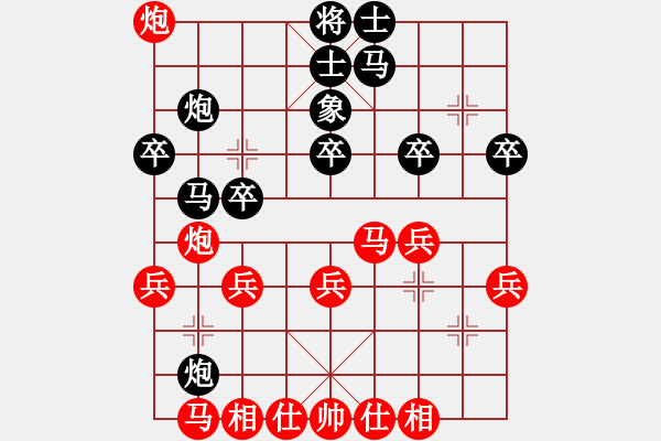 象棋棋譜圖片：林延秋 先負(fù) 章文彤 - 步數(shù)：30 