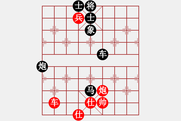 象棋棋譜圖片：屏風(fēng)馬過(guò)河炮對(duì)橫車 - 步數(shù)：110 