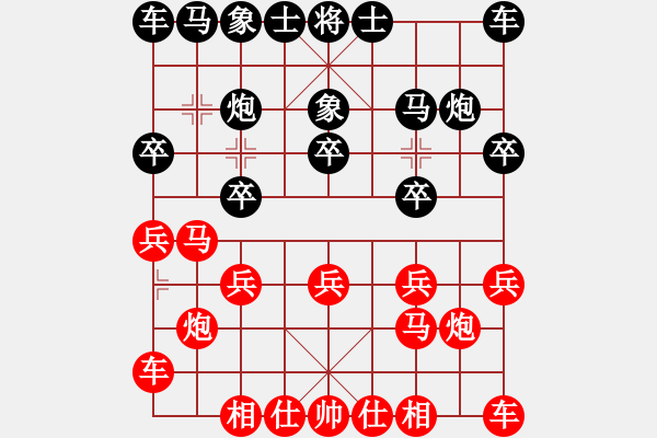 象棋棋譜圖片：《廣州棋壇六十年2》興隆西棋王新居雅集 對(duì)局6 - 步數(shù)：10 