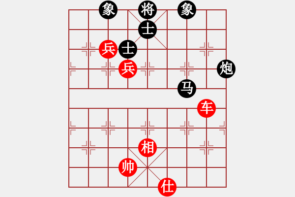 象棋棋譜圖片：陜北綠狼(6段)-勝-淮南棋癡(4段) - 步數(shù)：110 