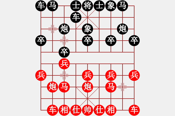 象棋棋譜圖片：黃勁松 先負(fù) 玄機(jī)逸士 - 步數(shù)：10 