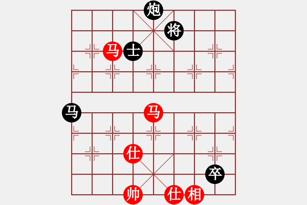 象棋棋譜圖片：小乳豬(7段)-和-葉秋(7段) - 步數(shù)：180 