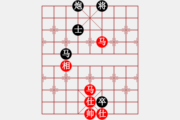 象棋棋譜圖片：小乳豬(7段)-和-葉秋(7段) - 步數(shù)：200 