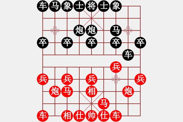 象棋棋譜圖片：貴州 石細娥 負 寧波 賀晨吉 - 步數(shù)：10 